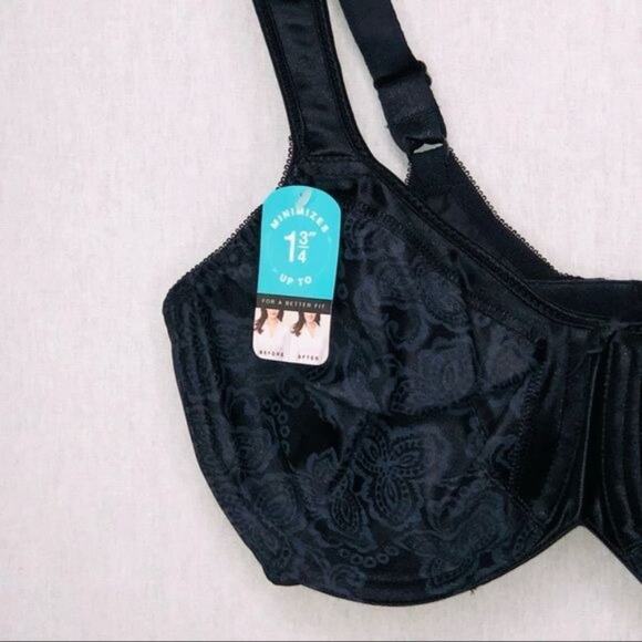 Bali Minimizer Satin Tracings Comfort Underwire br - Picture 3 of 7